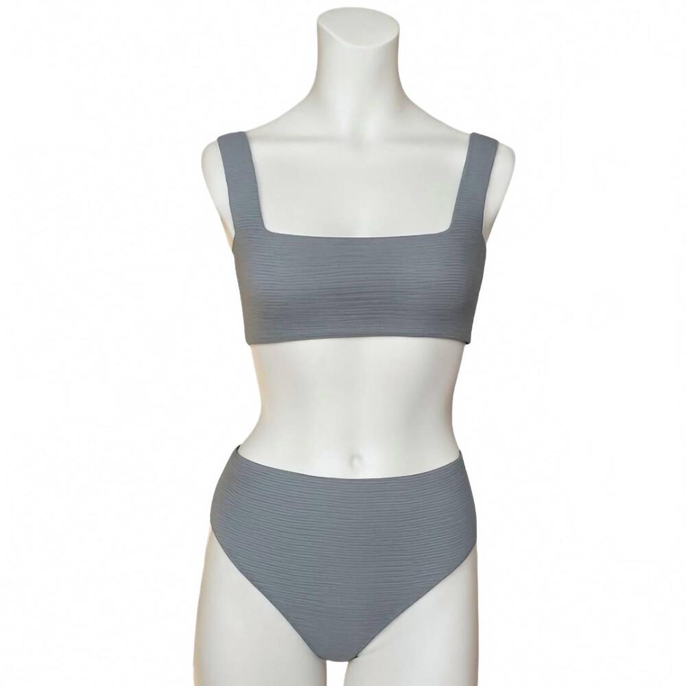 NEW RUMER women's rosa crop top in seafoam green